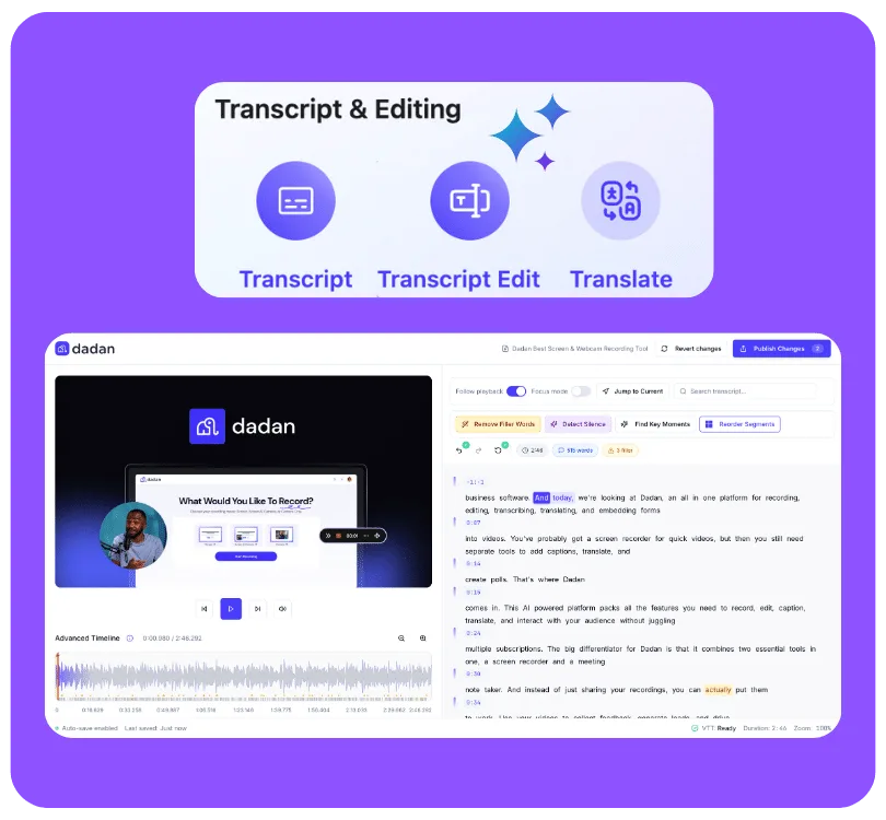 Screen Recorder 12 ai video editor