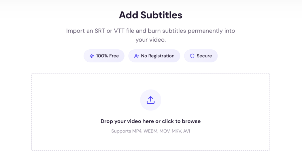 Add Subtitles Add Subtitles