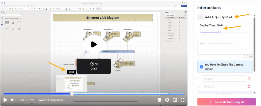 Add interactive questions Add interactive questions