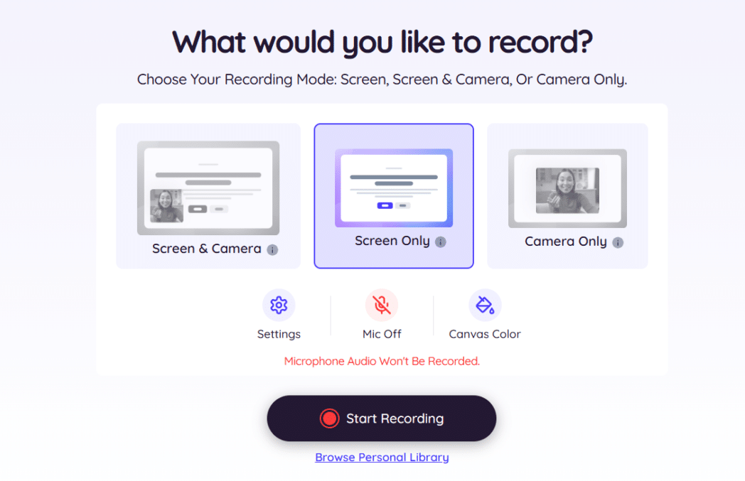 Choose What to Record Choose What to Record