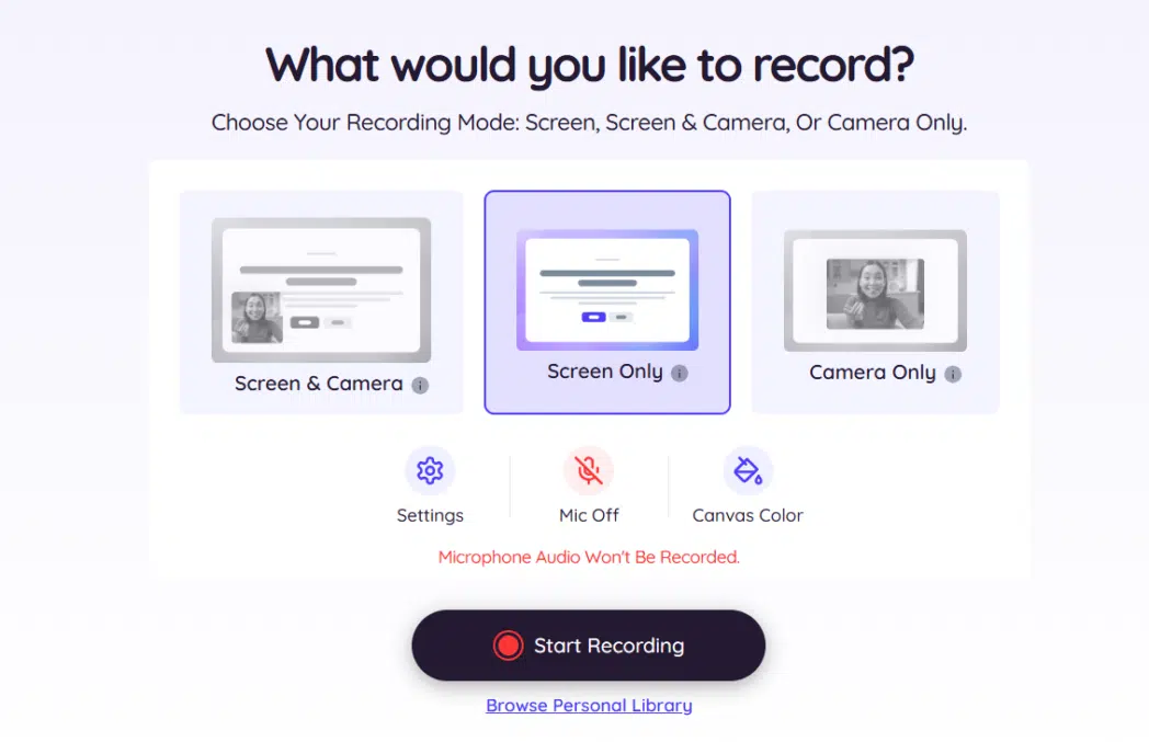 Choose What to Record Choose What to Record
