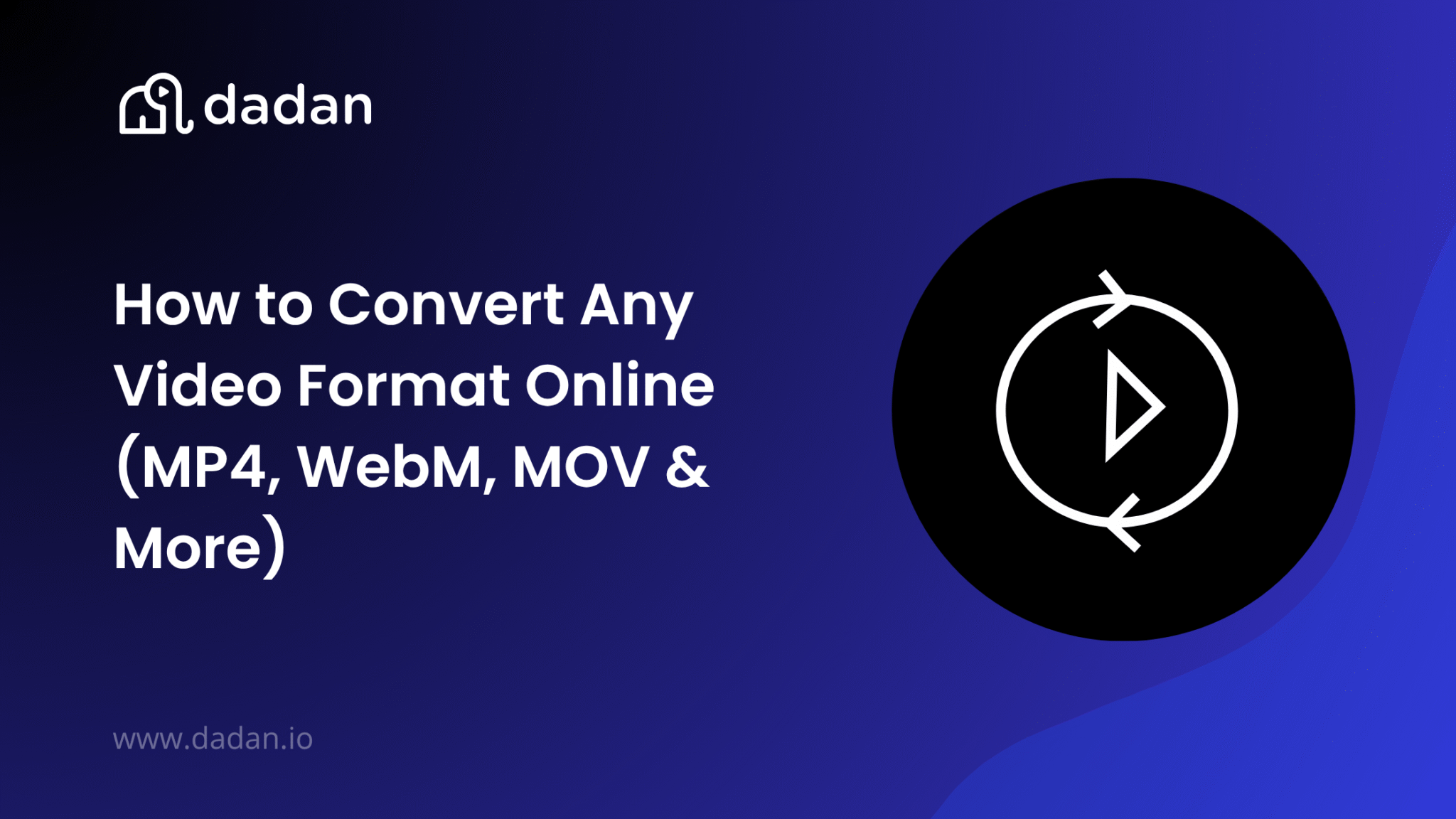 Convert Any Video