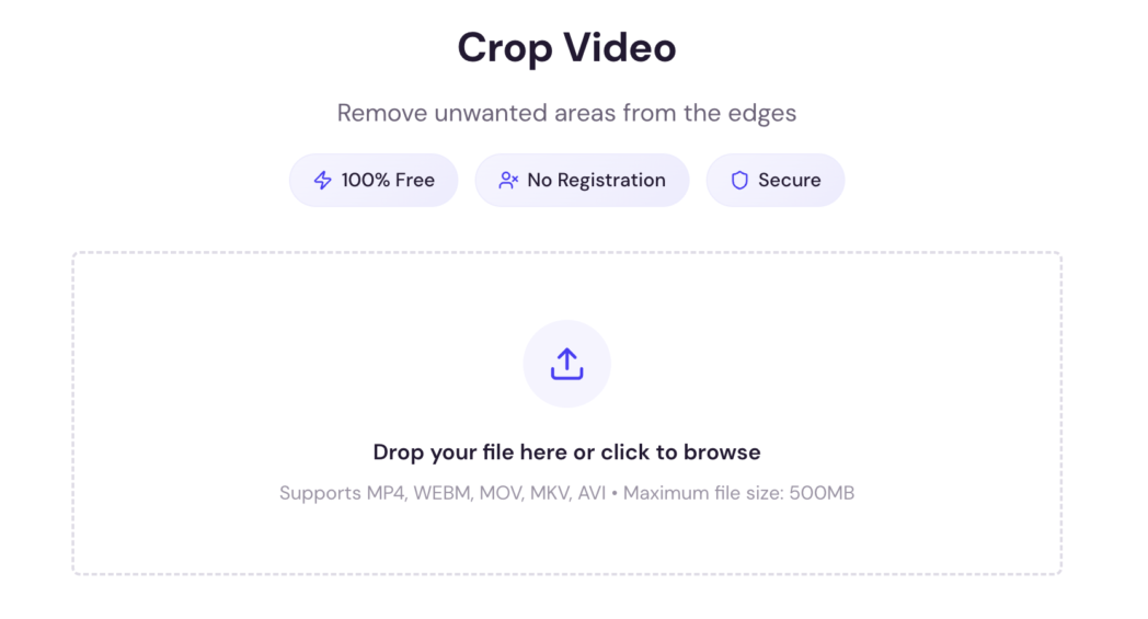 Crop Video Crop Video