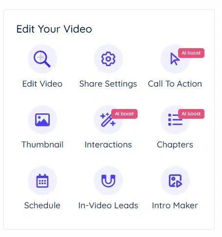 Edit the Recording Edit the Recording
