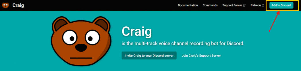 Invite Craig to Your Server Invite Craig to Your Server