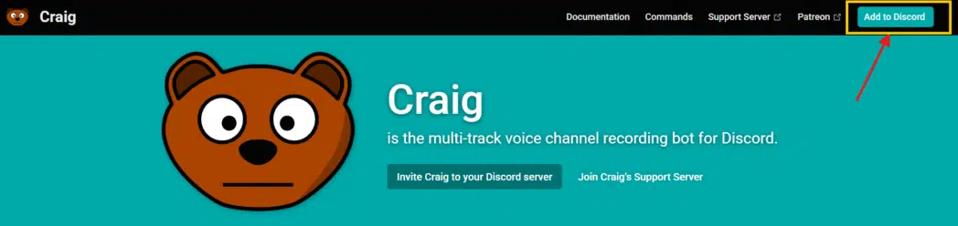Invite Craig to Your Server Invite Craig to Your Server