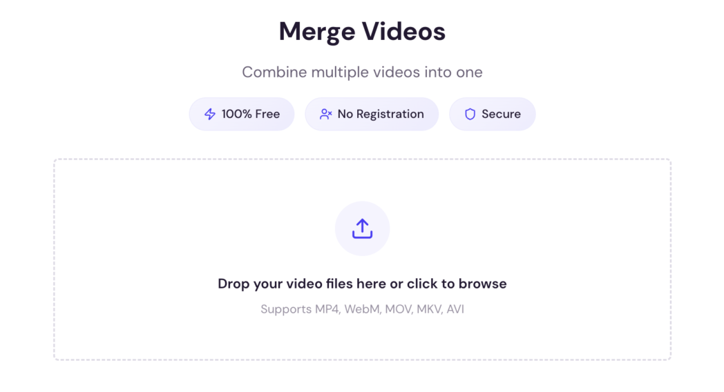Merge Videos Merge Videos