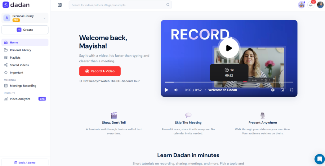 New interface New interface