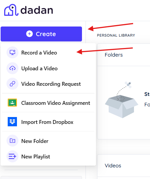 Open the Dadan Recorder Open the Dadan Recorder