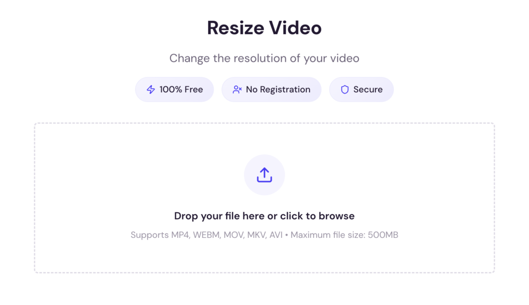 Resize Video Resize Video
