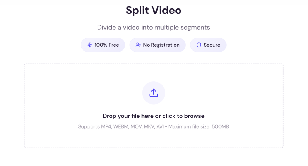 Split Video Split Video