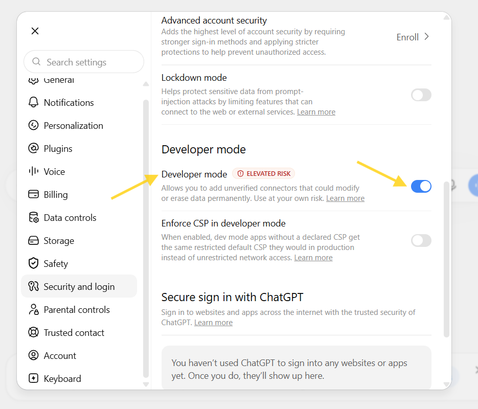 Turn On Developer Mode Turn On Developer Mode