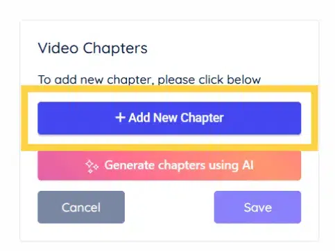 Video Chapters