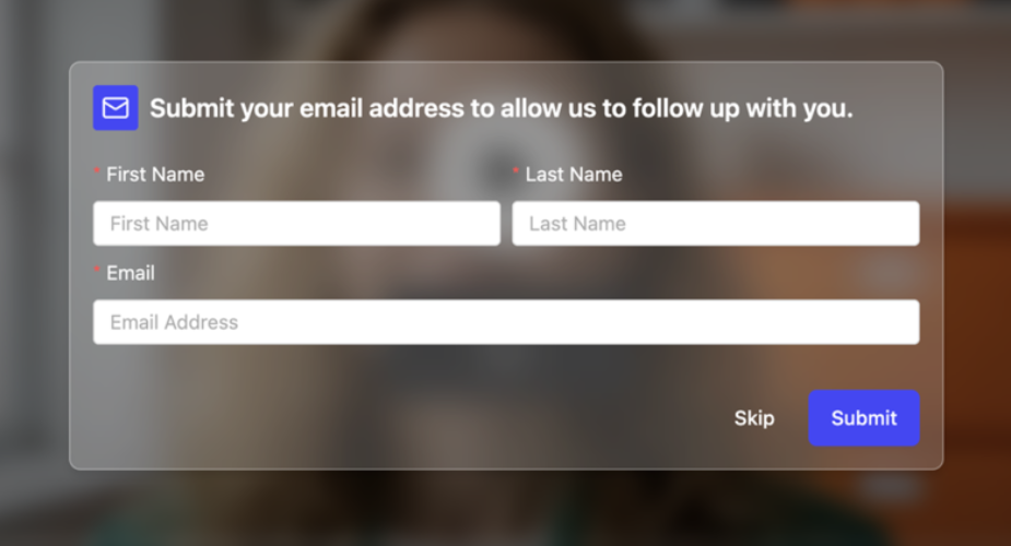 Video Forms