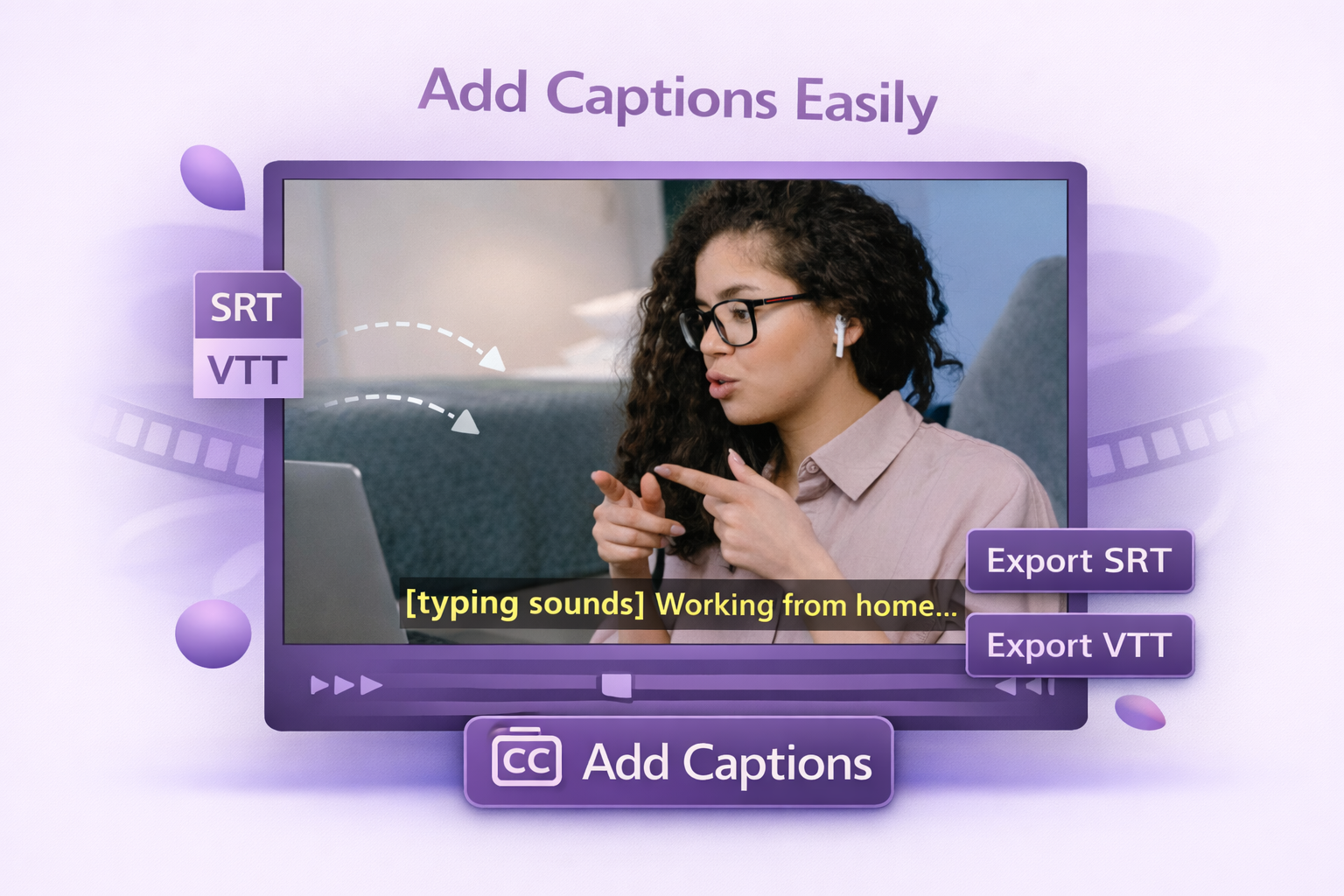 add captions