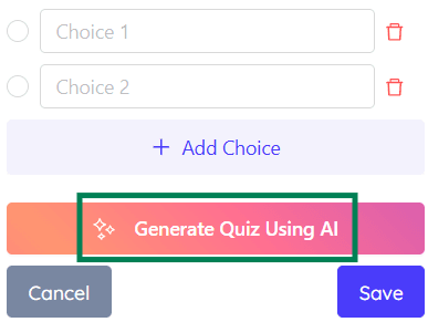 add the quiz add the quiz