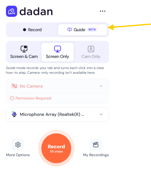 dadan guide creator dadan guide creator