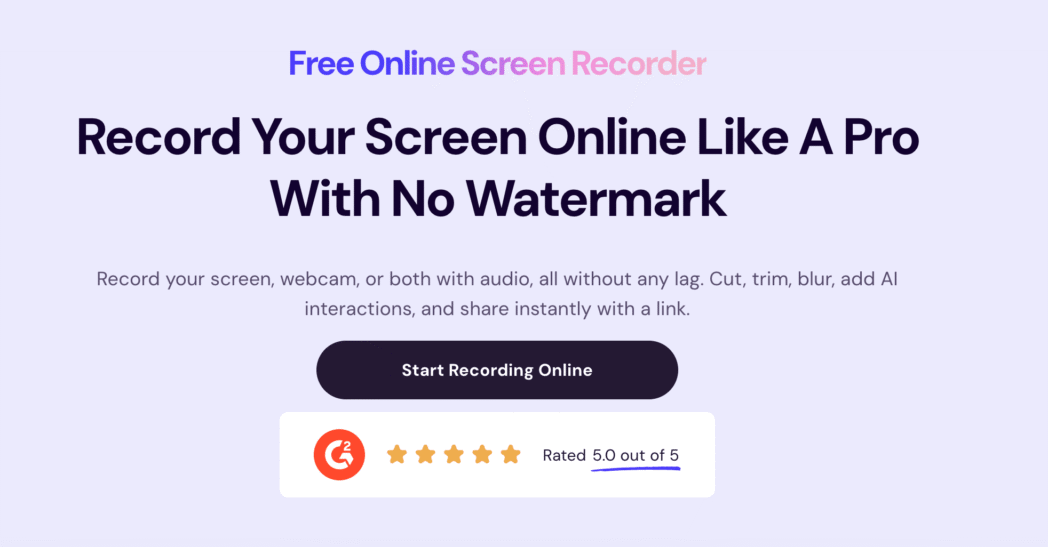 dadan online screen recorder