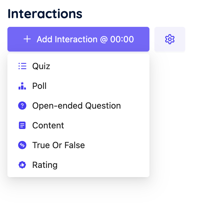 dadan video interations