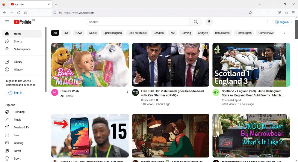 video hosting on youtube