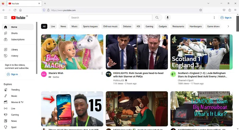 video hosting on youtube