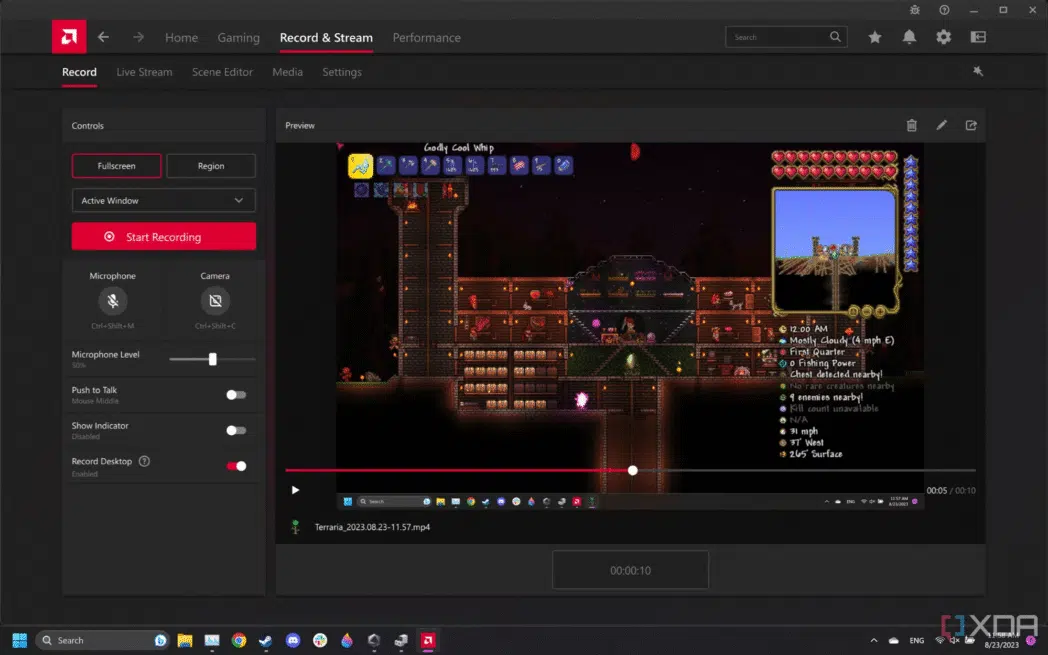 image7 relive gameplay recording