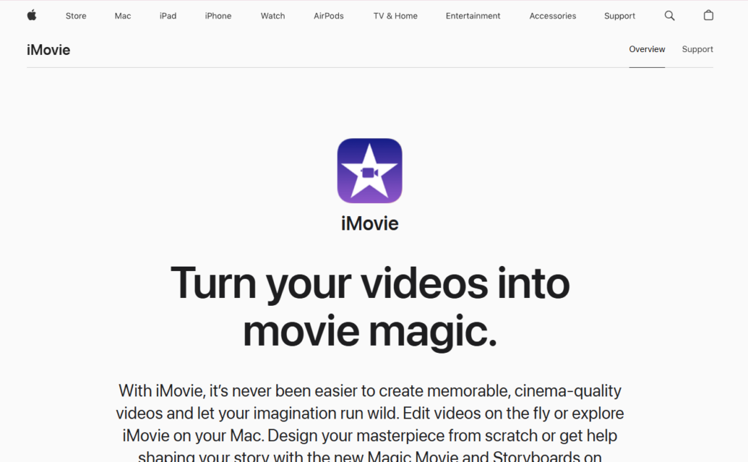 imovie imovie
