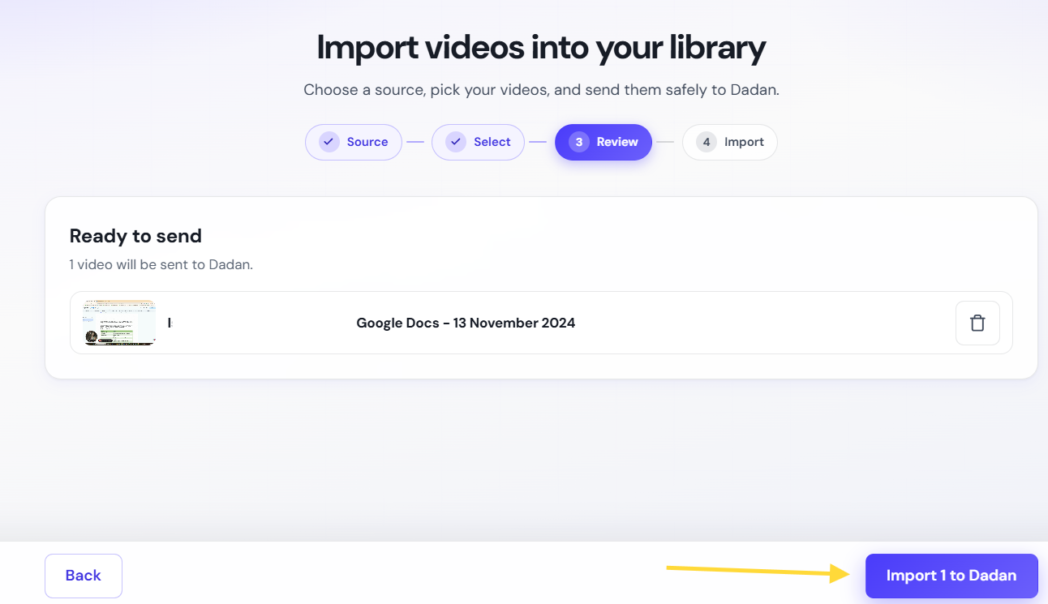 import loom video