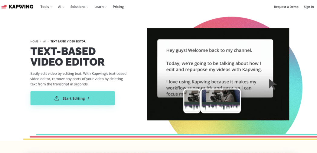 kapwing text based video editor kapwing text based video editor