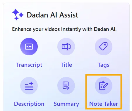 note taker