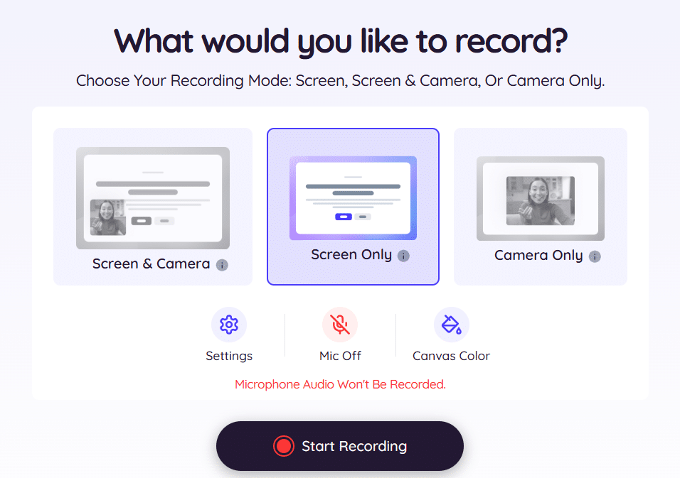 select your recording select your recording