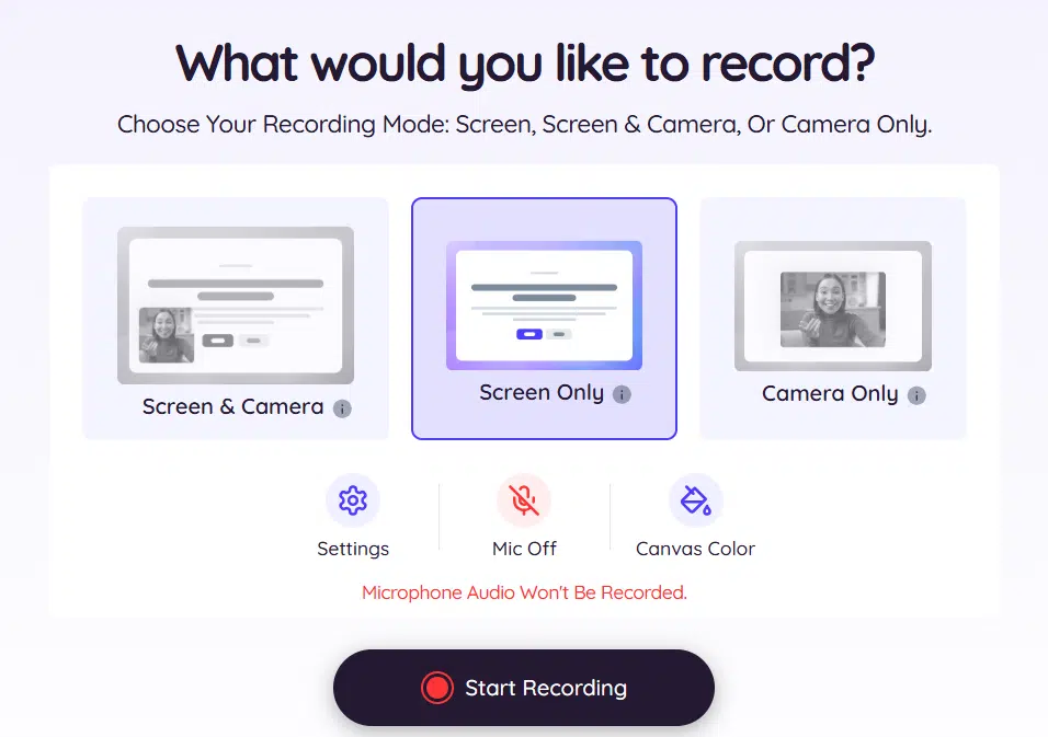 select your recording select your recording