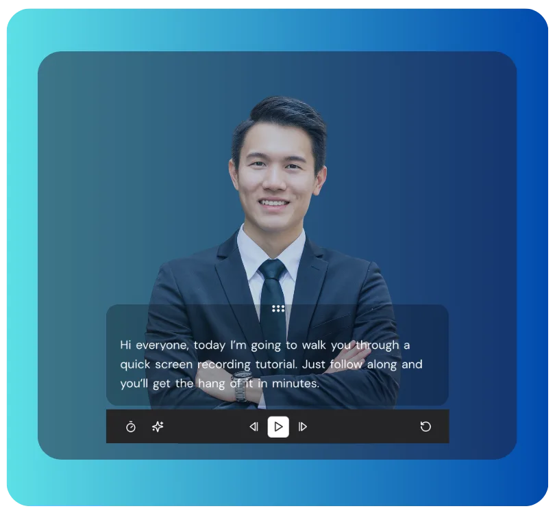 Screen Recorder 15 telepromptor