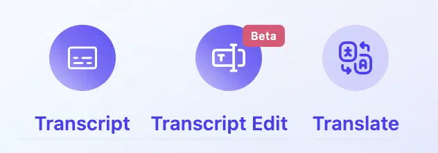 Text-Based Video Editing 6 transcribe