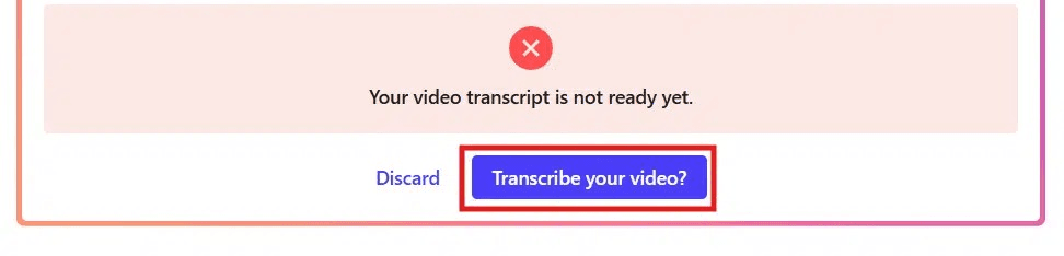 video transcribe video transcribe
